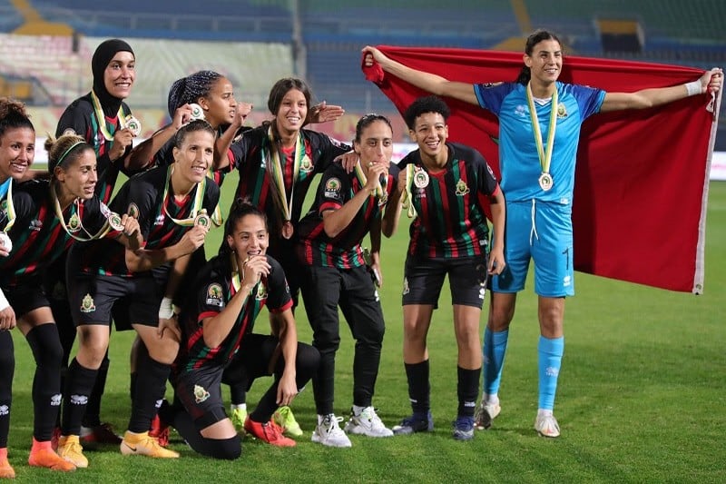 سيدات الجيش يحرزن كأس العرش 1 far feminine 800 1