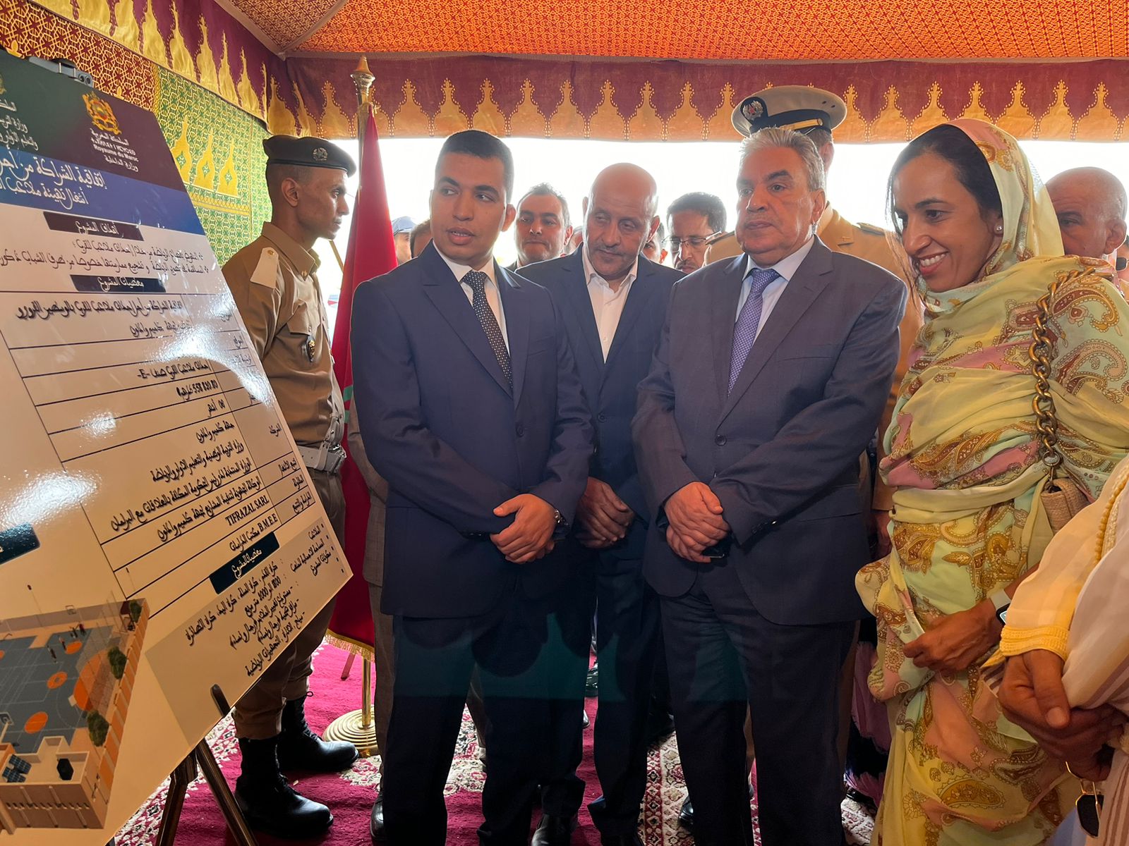 تدشين وإطلاق مشاريع تنموية بإقليمي كلميم وأسا-الزاك 1 66a1601ed5b4b