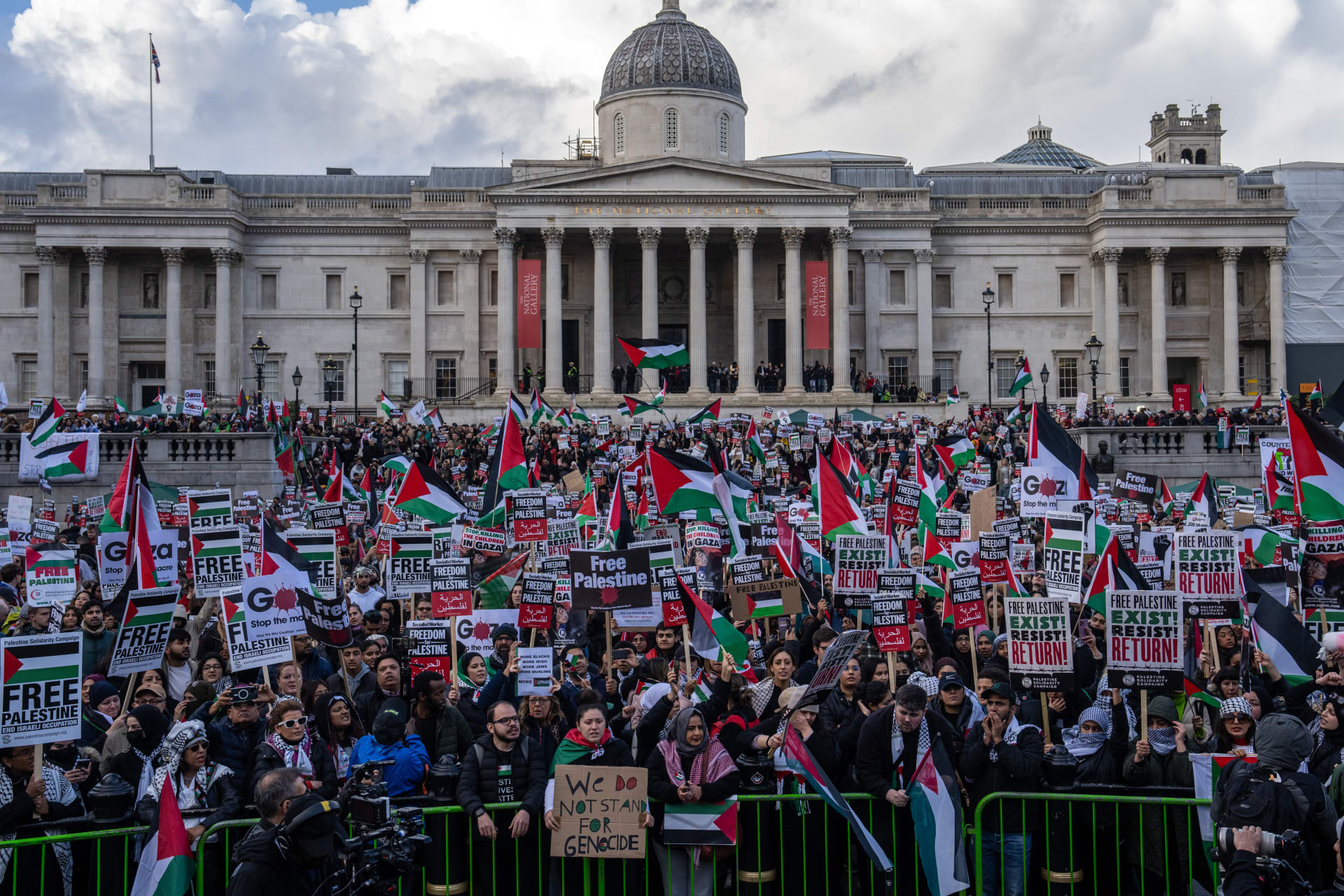 تظاهرات في مدن عالمية تنديدا بعدوان الاحتلال على قطاع غزة 6 254000