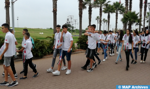 أزيد من 4000 طفل مقدسي يستفيدون من برنامج المدارس الصيفية لوكالة بيت مال القدس 1 Maqdessis vacances arch 504x300 1