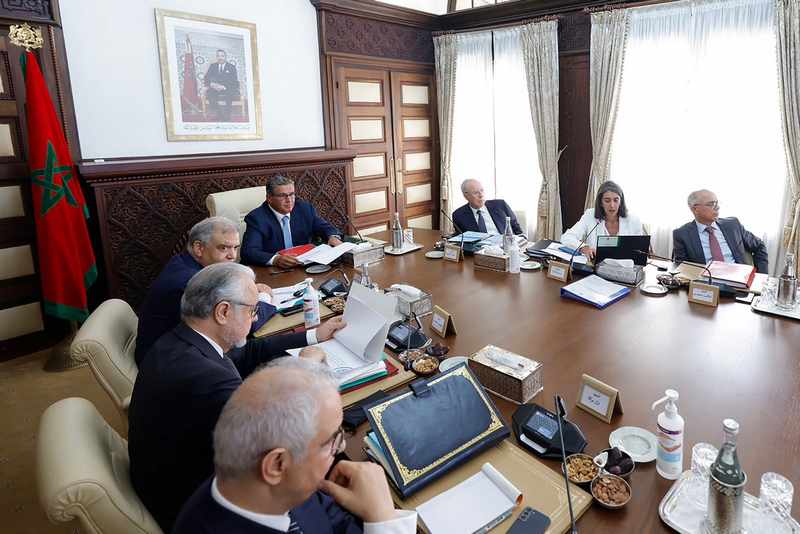 مجلس الحكومة يصادق على مشروع قانون المسطرة الجنائية 1 conseil gouv akhannouch2