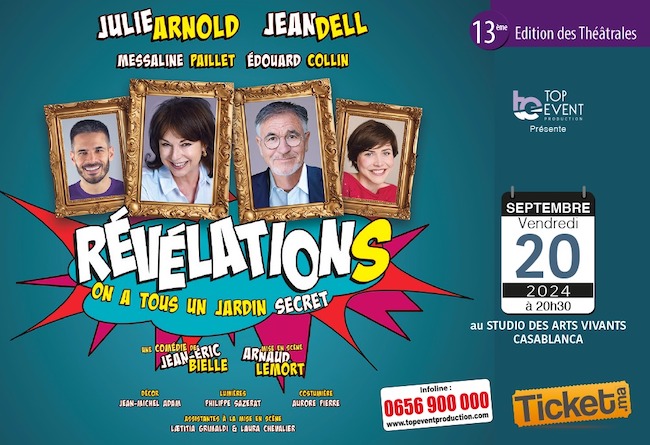 “مسارح الدار البيضاء 2024”: تقديم العرض الكوميدي العائلي “Révélations” 1 news 1726909017