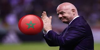 أديس أبابا: أعرب رئيس الفيفا عن امتنانه للمغرب لاستضافته النسخ الخمس المقبلة من كأس العالم للسيدات تحت 17 عاماً. 1 الفيفا