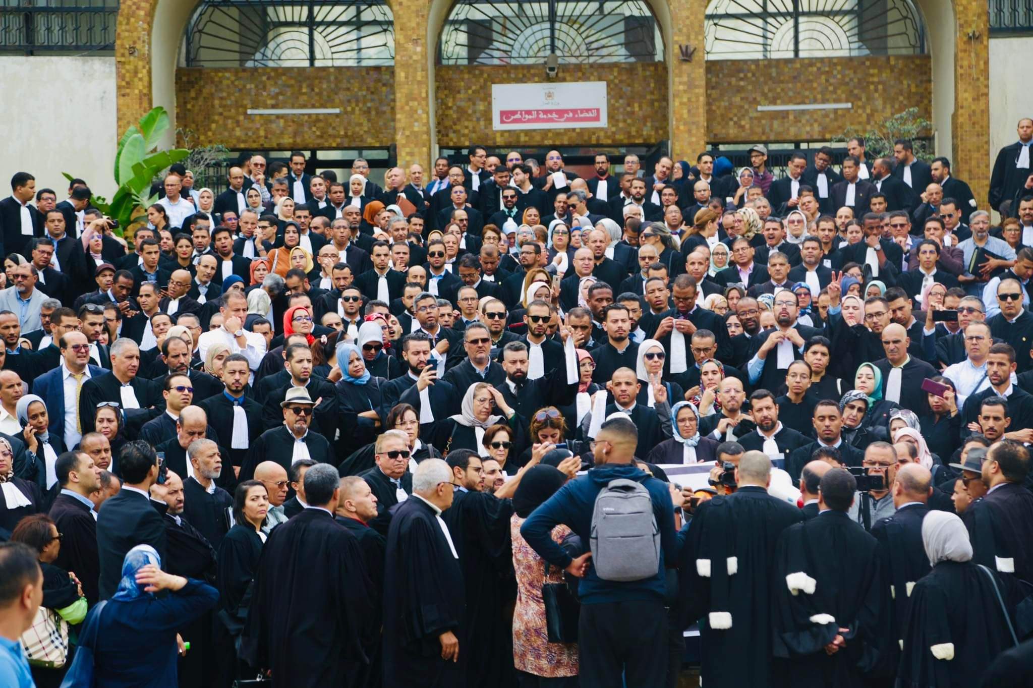 المحامون يواصلون مقاطعة الجلسات 1 636119db89a9a