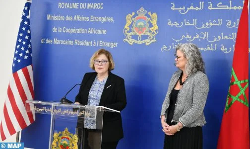 تثمن الولايات المتحدة الدعم المستمر والقيم الأساسية لجلالة الملك، والدور الحيوي في تعزيز الاستقرار والأمن والتنمية في المنطقة وإفريقيا. 1 Barbara Leaf1 504x300 1