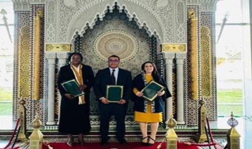 أديس أبابا : توقيع اتفاقية شراكة بين غرفة الصناعة التقليدية لجهة الرباط – سلا-القنيطرة وشبكة “المرأة الإفريقية في مجال التصنيع” 4 Addis Abeba 508x300 2