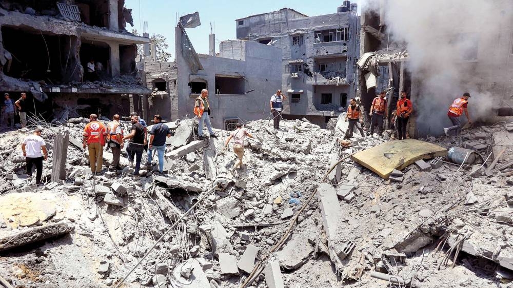 شهداء وجرحى في قصف الاحتلال مناطق عدة في قطاع غزة 3 IMG 7999