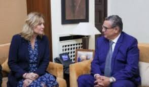 السيد أخنوش يستقبل رئيسة الجمعية الوطنية الفرنسية 9 اخنوش