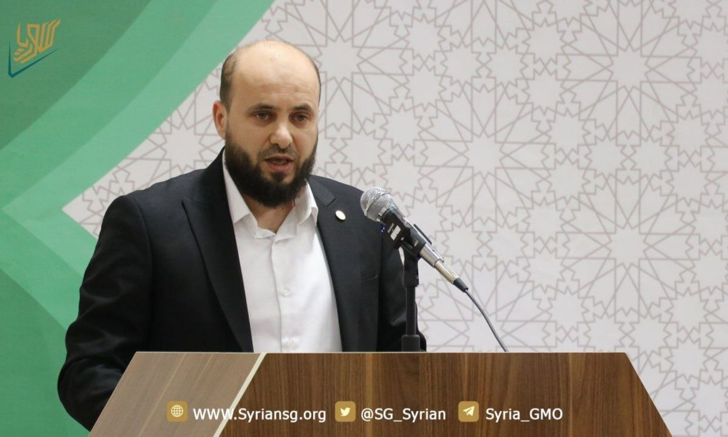 المهندس محمد البشير كلف بتشكيل حكومة لإدارة المرحلة الإنتقالية في سوريا 1 حكومة الإنقاذ