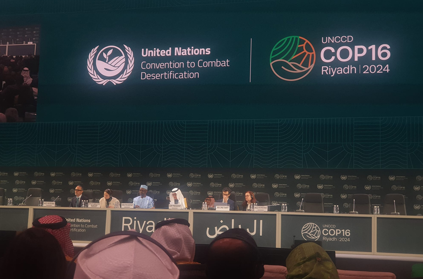 مؤتمر الأطراف في اتفاقية الأمم المتحدة لمكافحة التصحر ينطلق بالرياض بمشاركة المغرب 1 مؤتمر 22Cop1622 لمكافحة التصحر