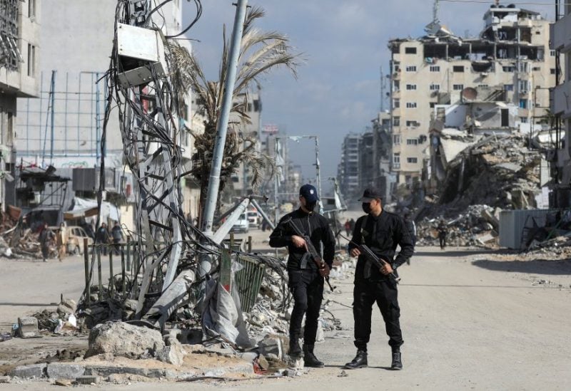 ارتفع عدد القتلى بين أفراد شرطة غزة جراء القصف الإسرائيلي على مدينة رفح إلى 3. 1 2025 01 20T104221Z 99549335 RC2MDCAUKX65 RTRMADP 3 ISRAEL PALESTINIANS GAZA CEASEFIRE HAMAS POLICE 800x549 1