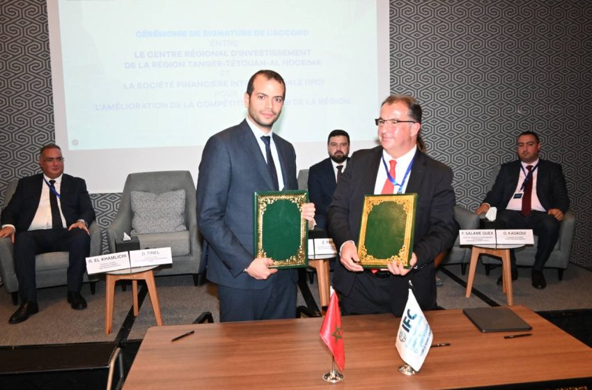 طنجة .. إبرام اتفاقية شراكة بين مؤسسة التمويل الدولية والمركز الجهوي للاستثمار لتعزيز القدرة التنافسية للجهة 1 إبرام اتفاقية شراكة بين مؤسسة التمويل الدولية والمركز الجهوي للاستثمار 850x560 1