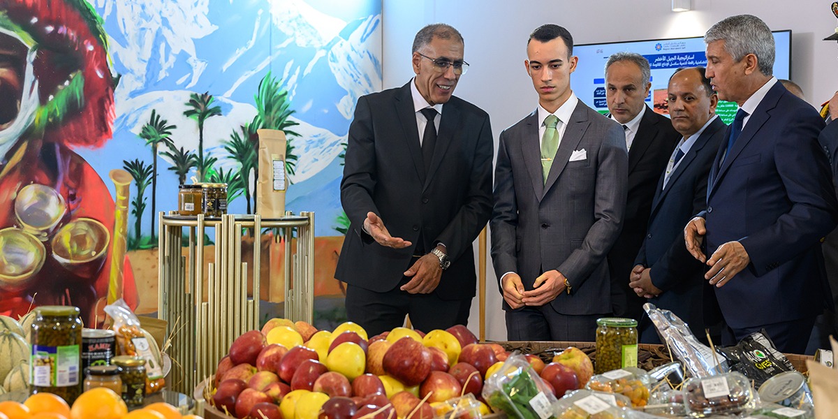 صاحب السمو الملكي ولي العهد الأمير مولاي الحسن يترأس بمكناس افتتاح الدورة الـ 17 للملتقى الدولي للفلاحة بالمغرب 10 Le prince Moulay el Hassan