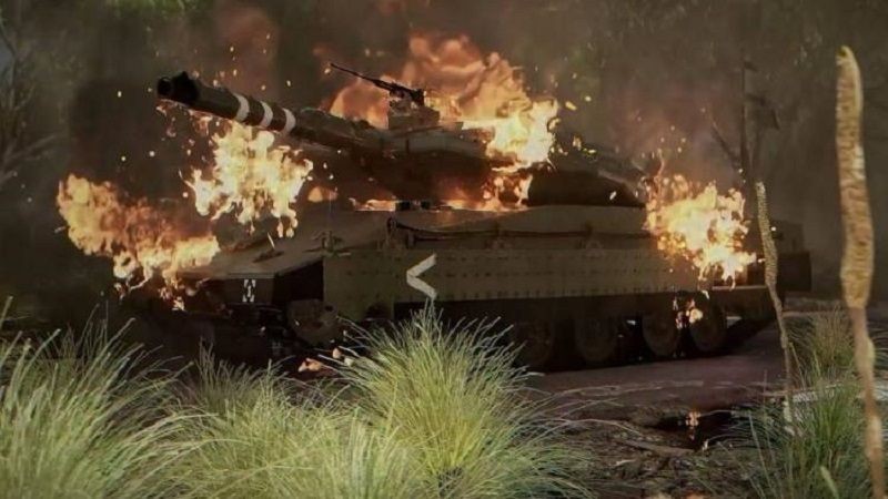 غزة: "القسام" تستهدف 3 دبابات للاحتلال بقذائف "الياسين 105" 1 uWefg