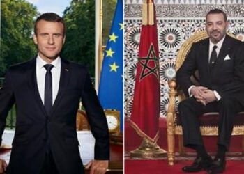 الرئيس الفرنسي إيمانويل ماكرون ينوه بالالتزام "القوي" و"الملموس" لصاحب الجلالة الملك محمد السادس في سبيل تعزيز الاقتصاد الأزرق في إفريقيا. 1 الرئيس الفرنسي إيمانويل ماكرون ينوه بالالتزام “القوي” و”الملموس” لصاحب الجلالة الملك محمد السادس في سبيل تعزيز الاقتصاد الأزرق في إفريقيا.