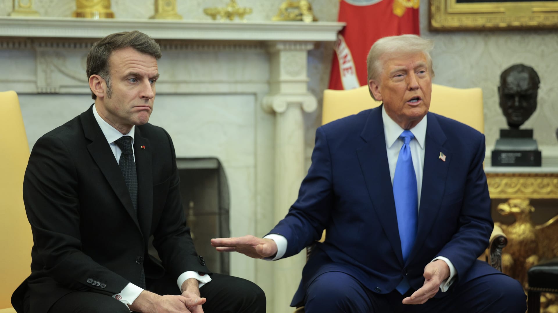 "ماكرون يحذر من خطط ترامب لفرض رسوم على أوروبا: "سنتخذ قراراتنا بشكل مستقل 5 290974