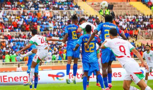 المغرب يتأهل إلى مرحلة ربع النهائي بعد انتصاره على الكونغو الديمقراطية بنتيجة (3-1) 4 foot1 1 508x300 jpg 508x300 1
