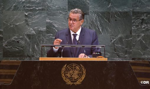 المغرب يعبر في نيويورك عن تأكيده على دعمه لحل الدولتين في القضية الفلسطينية. 1 Akhannouch 5 508x300 1