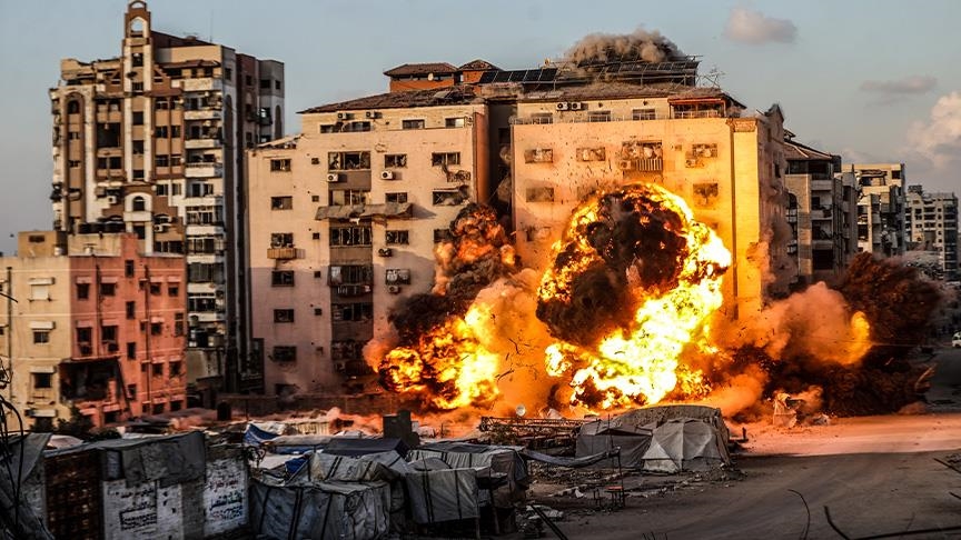 عشرات الشهداء بتواصل العدوان الصهيوني على قطاع غزة 1 9 2