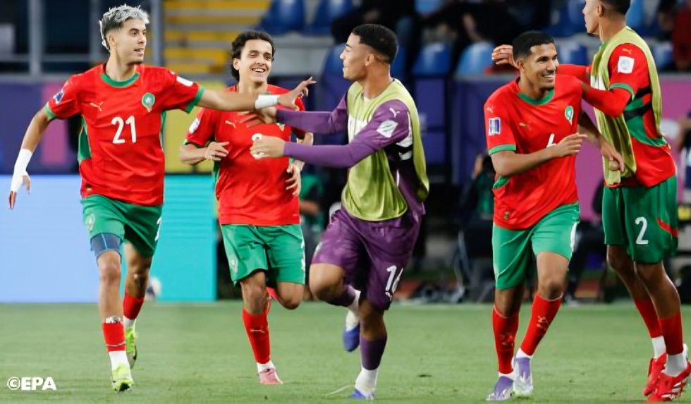 مونديال أقل من 20 سنة: بانتصار مثير على كوريا (2-1).. أشبال الأطلس إلى ربع نهائي كأس العالم بالشيلي 5 Maroc U20 1 508x300 1