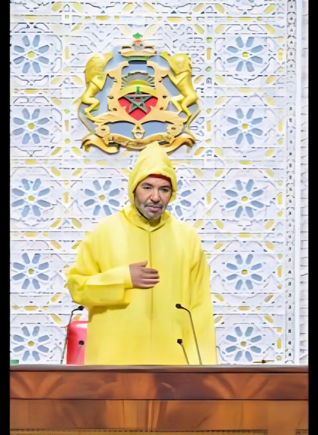 جلالة الملك يوجه خطابا ساميا بمناسبة افتتاح الدورة الأولى من السنة التشريعية الخامسة من الولاية التشريعية الحادية عشرة 4 SM le Roi 508x300 1