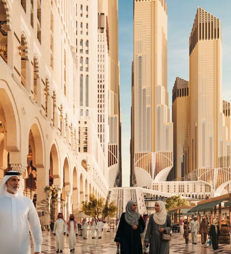 e0aa6961-a0aa-40d2-8b4d-eaa51a95ce68 ولي العهد السعودي يعلن عن انطلاق مشروع "بوابة الملك سلمان" في مكة المكرمة.