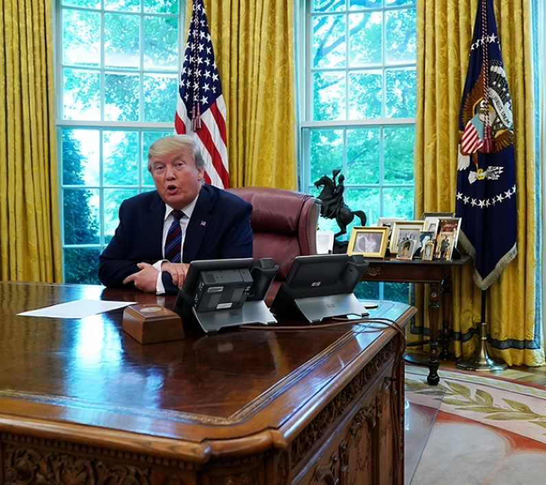 ترامب يؤكد تحقيق "تقدم هائل" في مفاوضات وقف الحرب على غزة 1 webp