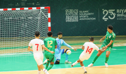 المنتخب المغربي لكرة القدم داخل القاعة يهزم السعودية 6-3 ويتأهل لنهائي ألعاب التضامن الإسلامي 1 MAP342RDD23R3F 508x300 1