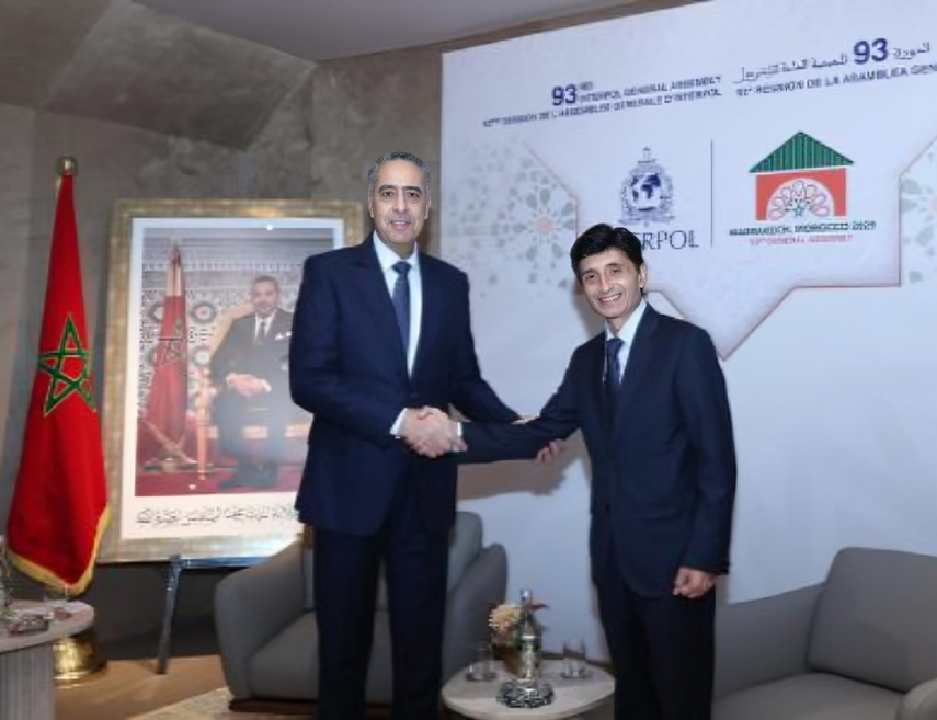 "الأنتربول" مراكش: رئيس شرطة الأمم المتحدة يلتقي حموشي.. ويطلب تعزيز قوات الشرطة الأممية بـ "الكفاءات الشرطية المغربية" 7 Nouveau projet127 508x300 1