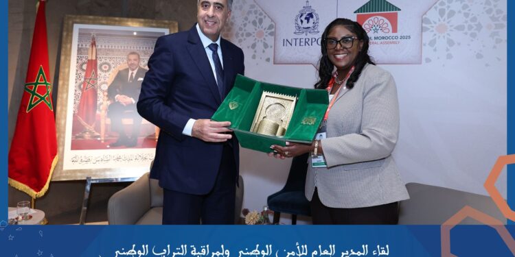 WhatsApp-Image-2025-11-26-a-18.04.54_b2a76f22-750x375 السيد حموشي يعقد لقاءات ثنائية مع فعاليات ووفود الدولية والمنظمات الدولية المشاركة في الأنشطة العامة للأنتربول.