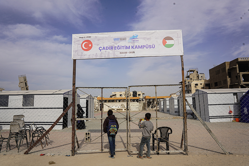 "مافي مرمرة" التركية تفتح مدرسة ورياض أطفال جديدة في قطاع غزة. 1 2025 9 20251209 2 71994558 120005245