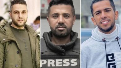 11 شهيدا منهم 3 صحفيين و3 أشقاء وامرأة وأب وطفله بنيران الاحتلال شرقي غزة 11 5brK8