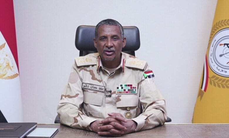 محمد حمدان دقلو من أوغندا: لا أريد أن أصبح رئيسا للسودان وهدفنا اقتلاع الإسلاميين فقط 1 6998f2a24c59b752c82fdefe
