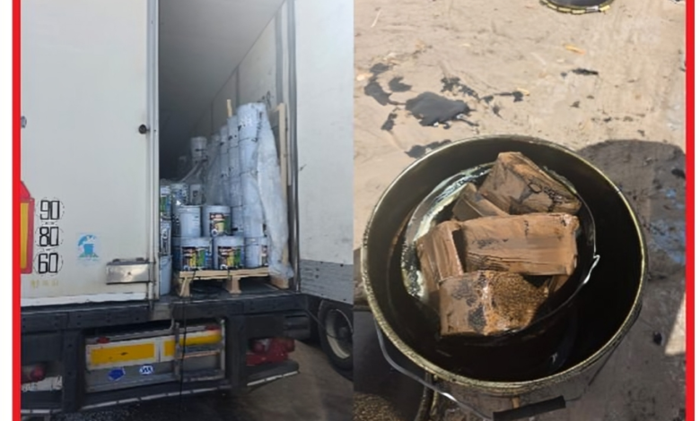 معبر الكركارات الحدودي: تنسيق امني إحباط محاولة تهريب دولي ل5.6 أطنان من مخدر الشيرا. 1 IMG 8962 593x394 1