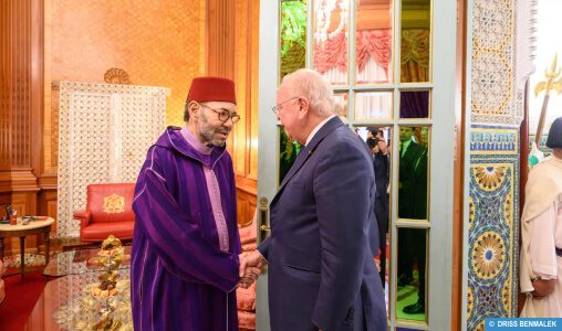 جلالة الملك يستقبل رئيس مجلس إدارة مجموعة “سافران” 1 SM21545211 508x300 1