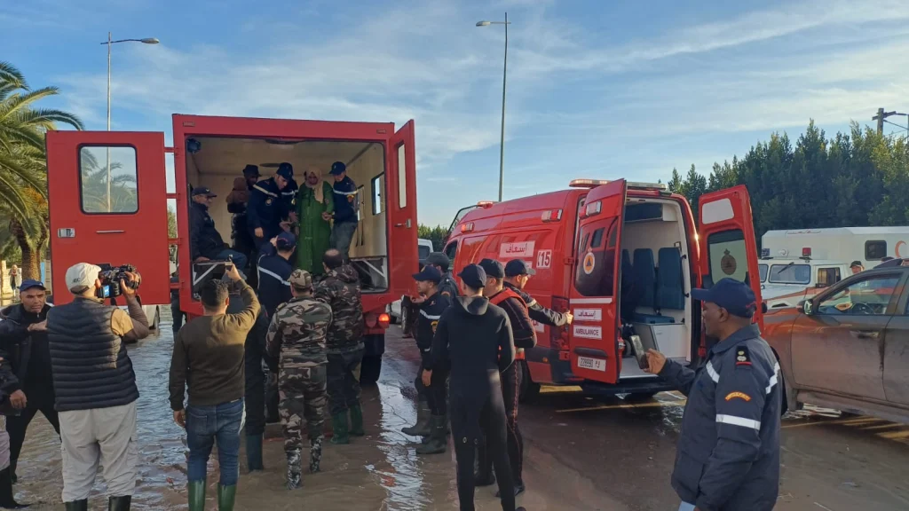 e894724499ca47bb68ea5354d2e6dd43 إقليم سيدي قاسم.. تواصل عمليات إجلاء المواطنين لمناطق آمنة تحسبا لارتفاع منسوب مياه واد سبو