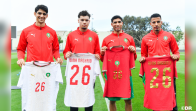 الجامعة الملكية المغربية لكرة القدم تكشف عن القميص الجديد للمنتخب الوطني لعام 2026 1 FRMF DR329032 508x300 1