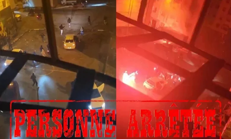 شغب رياضي يخلّف خسائر ويستدعي تدخل الشرطة بالبيضاء 1 arrestation vandalisme