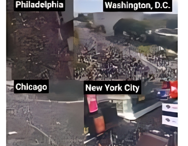 "لا ملوك" في أمريكا.. احتجاجات تاريخية تجتاح 50 ولاية بـ 9 ملايين متظاهر. 1 images 4