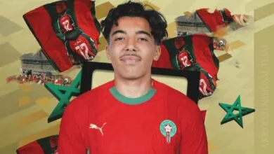 كرة القدم ..وهبي يوجه الدعوة للاعب ريان بونيدا من أجل الالتحاق بالتجمع الإعدادي للمنتخب المغربي 7 بونيدة