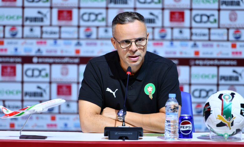 يعقد وهبي مؤتمرا صحافيا يوم الخميس المقبل لعرض أسماء اللاعبين الذين سيحصلون على دعوة للمشاركة في المباراتين الوديتين القادمتين. 1 محمد وهبي 1 1 scaled 1