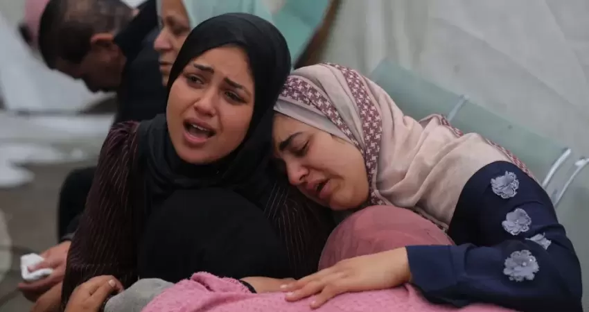 E95pm الأمم المتحدة: معدل قتل 47 امرأة وفتاة يوميًا في قطاع غزة**