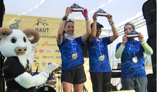 بشقي والراجي يعتليان منصة التتويج في سباق 42 كلم بـ'هاي أطلس ألترا ترايل 1 MAP548