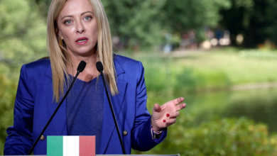 رئيسة الوزراء الإيطالية تُعلق اتفاقية الدفاع مع إسرائيل وتجمد التبادل التكنولوجي. 6 RC2ZW1AM83ZC 1690088741