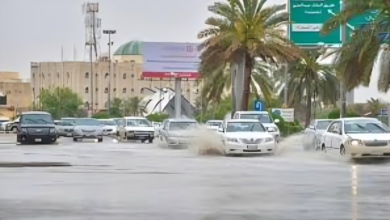 السعودية: السيول في عدة مناطق، بما في ذلك الرياض، تؤدي إلى تعليق الدراسة يوم الأحد. 6 images 9