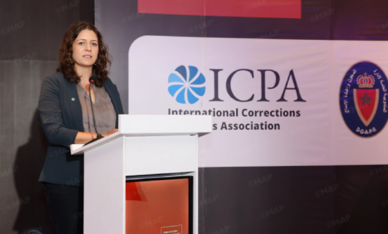 ناتالي بوال من الرباط: سجون العالم تعاني ضغطاً غير مسبوق والتحديث التكنولوجي ضرورة. 1 map4558