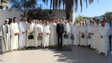 الرباط .. استقبال أعضاء البعثة الصحية لموسم الحج 1447 هـ/2026 م. 3 أعضاء البعثة الصحية لموسم الحج 1447هـ2026م e1776253583612