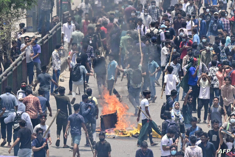 BANGLADESH-UNREST-STUDENTS-PROTEST