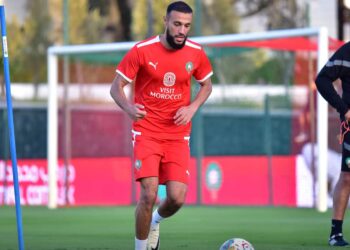 الاسود يواصلون استعداداتهم لمباراة الغابون