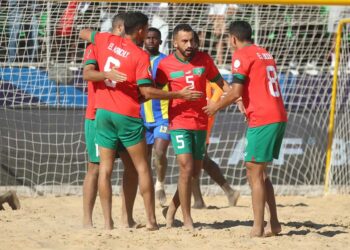 كأس أمم إفريقيا لكرة القدم الشاطئية (مصر 2024): المنتخب المغربي يفوز على مصر ويحرز الميدالية النحاسية